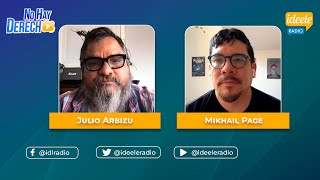 ðŸ”´ Julio Arbizu y Mikhael Page en No Hay Derecho con Glatzer Tuesta 14122023 [upl. by Bronson]