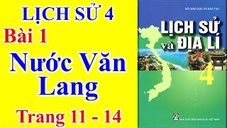 Lịch sử Lớp 4 Bài 1 – Nước văn lang [upl. by Anilam990]