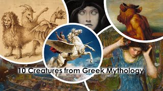 10 Intriguing creatures from Greek Mythology [upl. by Rosenberger]