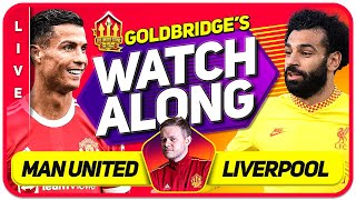 MANCHESTER UNITED vs LIVERPOOL LIVE GOLDBRIDGE Watchalong [upl. by Combe]