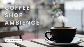 Coffee Shop Ambience  Coffee Shop Background Noise  Ambient views [upl. by Ligriv691]