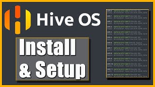 How to Install Setup and Configure Hive OS  Cryptocurrency GPU Mining [upl. by Jc]