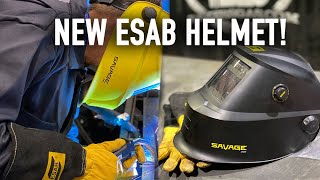 Savage the newest edition of helmets from ESAB [upl. by Shaff]