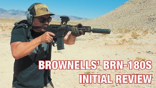 Brownells’ BRN180S  Initial Review [upl. by Novaelc440]