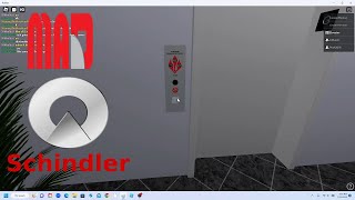 Rare Fixtures Schindler hydraulic elevator  Department Store  Roblox [upl. by Noicpecnoc]