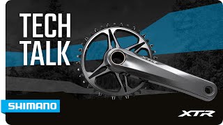 Tech Talk How to change the XTR direct mount front chainring  SHIMANO [upl. by Narf]