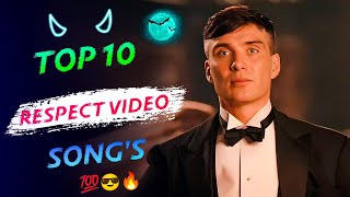 Top 10 Respect Video Background song 2024  respect videos music  Inshot music [upl. by Naimad88]