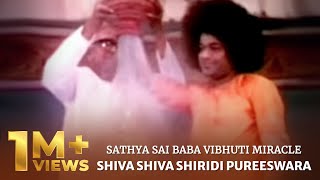 Sathya Sai Baba Vibhuti MIracle  Shiva Shiva Shiridi Pureeswara  Shiridi Sai Abhishekam [upl. by Inail430]