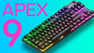 SteelSeries Apex 9 Gaming Keyboard Review [upl. by Ysied]