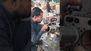 SixCylinder Diesel Engine Sleeve Fitting Process Explained [upl. by Ahsika502]