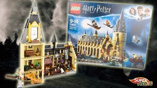 LEGO Harry Potter La Grande Salle du Chateau de Poudlard 75954 Jouets Toys Noel 2018 [upl. by Amol]