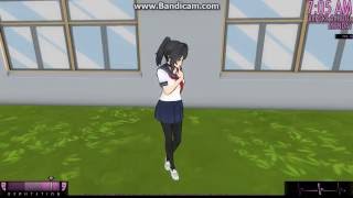 Yandere Simulator sending info chan a cats picture [upl. by Burtis]