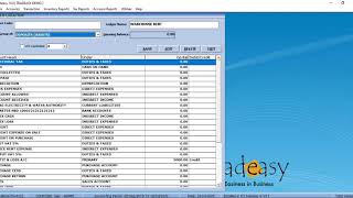 LEDGER OR ACCOUNT CREATION IN TRADEASY ACCOUNTING SOFTWARE [upl. by Selyn]