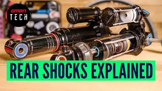 MTB Shock Tech  Everything You Need To Know About Mountain Bike Rear Suspension [upl. by Gipsy966]