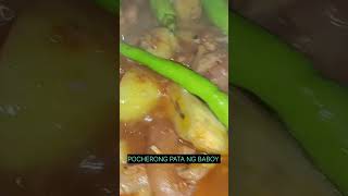 POCHERO PATA NG BABOY [upl. by Heyman]