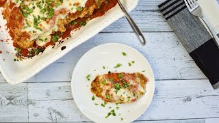 Crispy Baked Veal Parmesan Recipe [upl. by Johnson787]