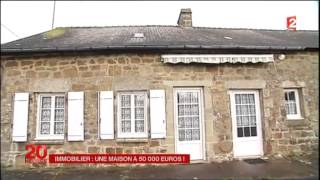 IMMOBILIER  Une maison à seulement 50000 euros  JT  FR2 [upl. by Amora]