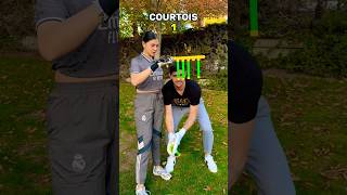 Reflex Challenge vs Courtois 🙈🧤 [upl. by Assirec]