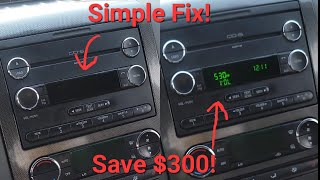 How to fix Ford Territory Radio Nav Display Not Working No Bluetooth [upl. by Eimmit915]