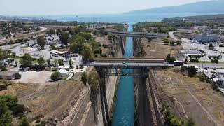 Corinth Canal FullHD drone video [upl. by Atel7]