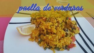 PAELLA DE VERDURAS [upl. by Enimrej]