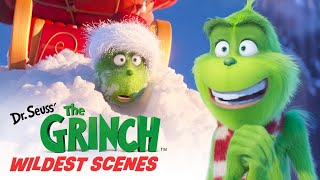 Dr Seuss The Grinch  Best Scenes [upl. by Ecnerol750]