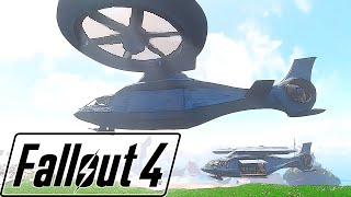 Fallout 4  Flyable Warbird Mod [upl. by Gibe]