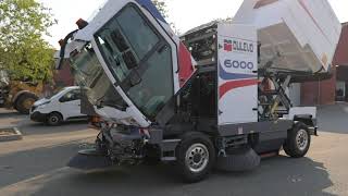 DEMO VIDEO ROAD SWEEPER DULEVO 6000  HOW DOES IT WORKS [upl. by Esereht631]