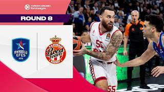 MAGNIFICENT Comeback  Anadolu Efes Istanbul  AS Monaco  BASKETBALL HIGHLIGHTS R8 202425 [upl. by Odlanor310]