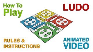 Ludo Board Game Rules amp Instructions  Learn How To Play Ludo Game [upl. by Erasaec]