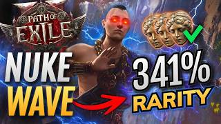 PoE 2 NUKE Crit Wave Monk  HOW TO 341 RARITY Build Update for Invoker in Path of Exile 2 [upl. by Atekram]