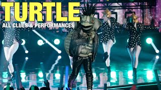 The Masked Singer Turtle All Clues Performances amp Reveal [upl. by Yeznil]