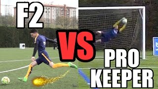 EPIC BATTLE  F2 VS PRO KEEPER [upl. by Roque]