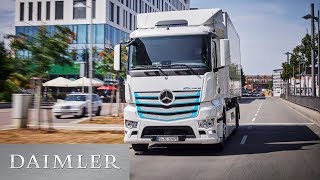 The new MercedesBenz eActros [upl. by Kirbee]