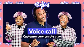 Exceptional support Reallife English call center role play [upl. by Alletniuq]