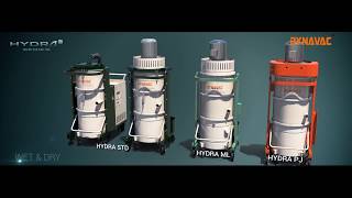 Industrial Vacuum Cleaner  Dynavac Hydra Series  Heavyduty Wet amp Dry [upl. by Yknip]