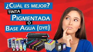 ¿Cuál es mejor tintas pigmentadas vs tintas base agua [upl. by Tansey]