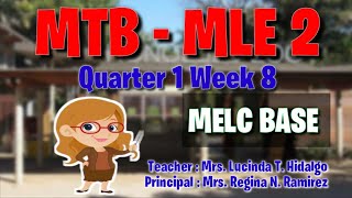 MTB MLE2 MELC BASE Quarter 1 Week 8 [upl. by Codd423]