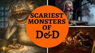 TOP 10 SCARY DampD MONSTERS [upl. by Stichter]