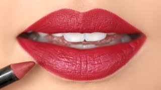 HOW TO Apply Lip Liner For Beginners  chiutips [upl. by Gati]