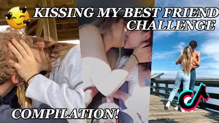 KISSING MY BEST FRIEND TIKTOK COMPILATION 😊🥰 [upl. by Rokach]