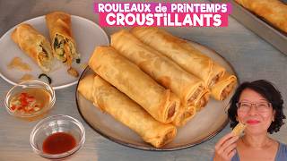 Rouleaux de Printemps Croustillants 春卷 [upl. by Karisa]