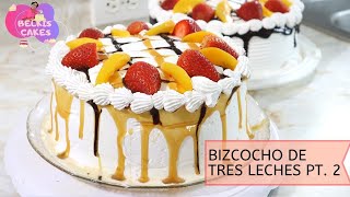 COMO HACER UN BIZCOCHO DE TRES LECHES PT 2 [upl. by Windsor]