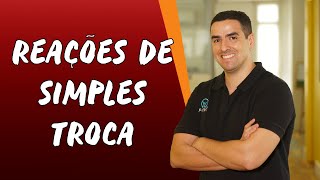 Reações de Simples Troca  Brasil Escola [upl. by Nahtanaoj]