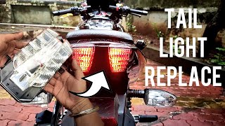 How to Replace Tail Light on Pulsar 220 [upl. by Urbanus146]