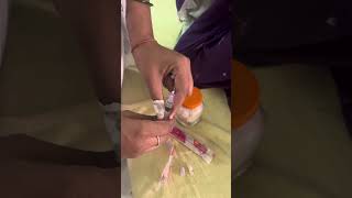 How to administer intramuscular injection at Deltoid muscle in Adolescent girl nurses injection [upl. by Sheffie975]