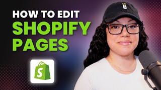 How to Create and Edit Shopify Pages on Your Shopify Store [upl. by Allbee]