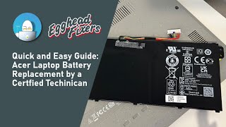 Quick and Easy Guide Acer Laptop Battery Replacement by a Certfied Technican [upl. by Strawn]