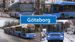 Bussar i Göteborg 2020 [upl. by Kam]