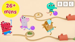 Sporty Ideas With The Game Catchers  CBeebies [upl. by Assilaj]